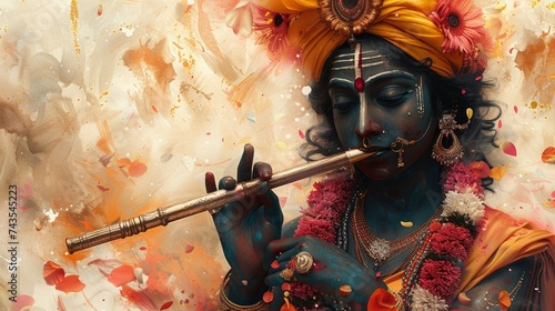 god Krishna photo