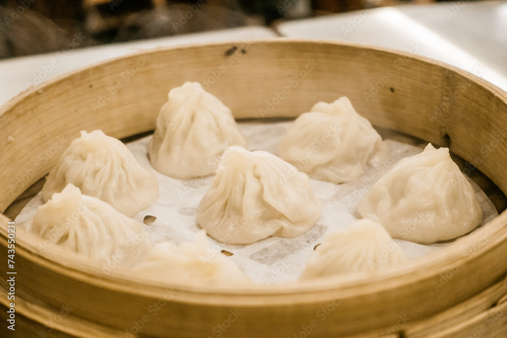 We enjoyed local Xiao long bao at a food stall in Taipei. We enjoyed local Xiao long bao at a food stall in Taipei.