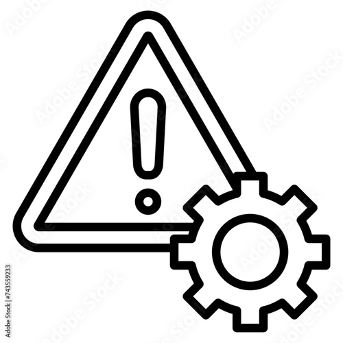 Risk Management Icon