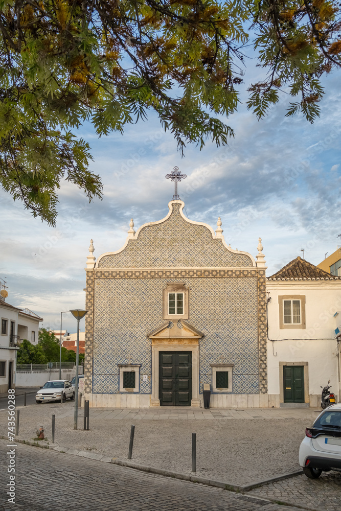 Nossa Senhora do Livramento church in Tavira town, Algarve region, Portugal.