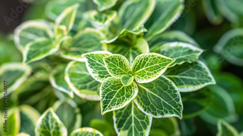 Vintage green plants