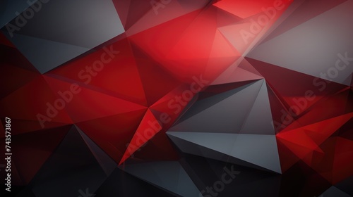 Red and grey abstract background