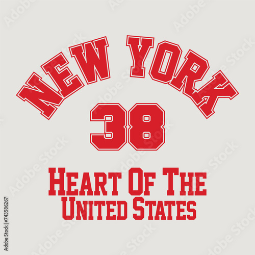 red city slogan varsity design