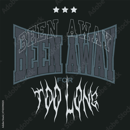 Cool varsity design with gothic details