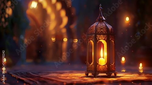 Ramadan Kareem's Background for Eid Mubarak  © shameem