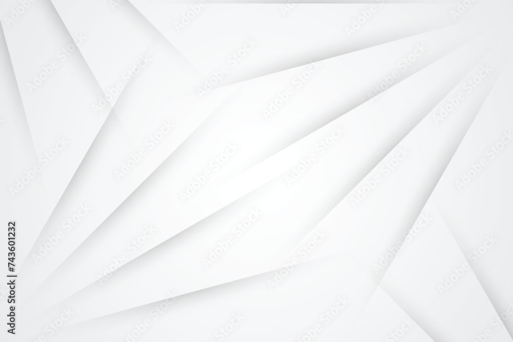 Obraz premium Abstract gradient white monochrome background