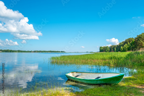 Lake Shore. Värska, Estonia photo