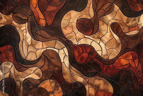 Organic abstract wallpaper with a natural pattern