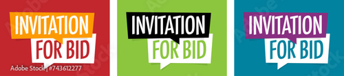 invitation for bid