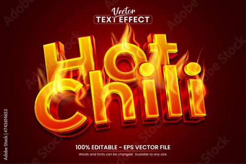 hot chili text effect