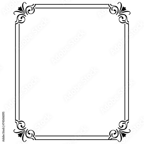 classic ornament frame
