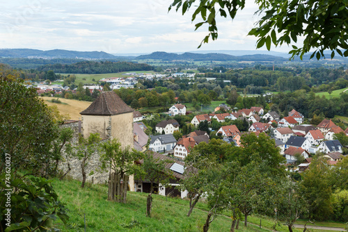 Kleinstadt Aach im Hegau, Landkreis Konstanz photo