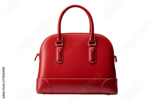 Trendy Purse Isolated on Transparent Background