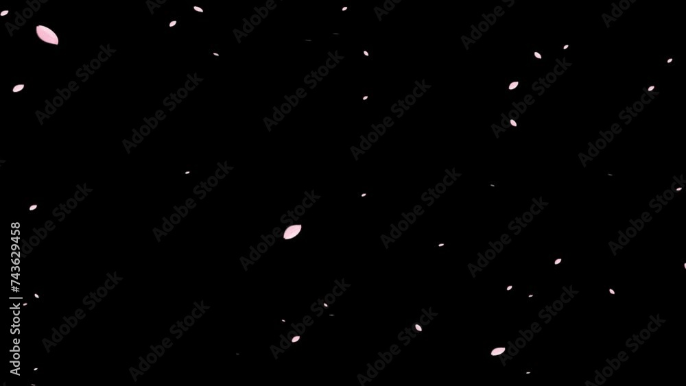 桜のイラストが美しい春の背景デザイン 桜のイラストが美しい春の背景デザイン
