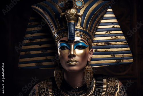 Egyptian deity - Generative AI 