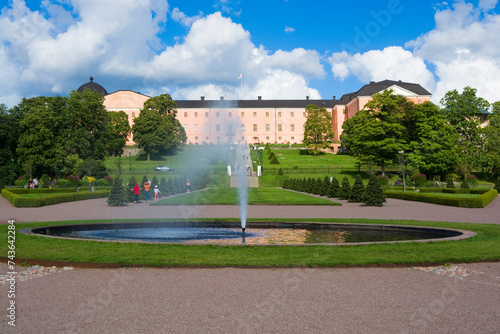 View of Uppsala Castle from...