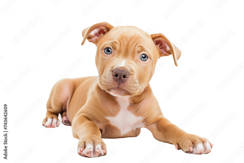 Loyal Puppy Protector on Transparent Background, PNG