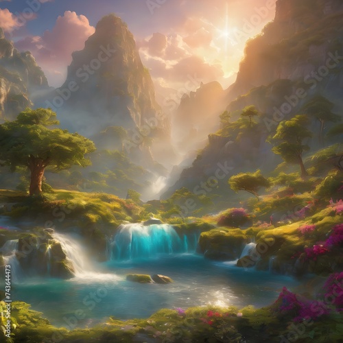 Heaven Landscape Background Very Cool 