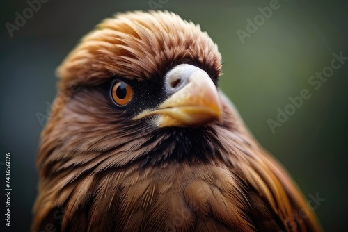 Feathered Intensity  Explore the Beauty of a Free Image Featuring a Fierce-Staring Bird