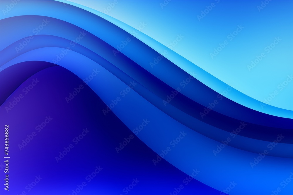Royal Blue to Indigo abstract fluid gradient design, curved wave in motion background for banner, wallpaper, poster, template, flier and cover Royal Blue to Indigo abstract fluid gradient design, curved wave in motion background for banner, wallpaper, poster, template, flier and cover