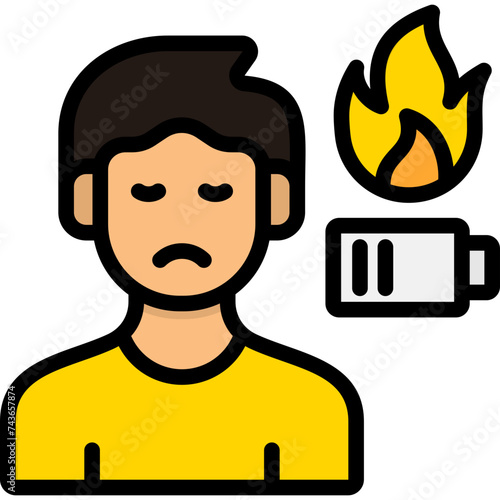 Burnout Icon