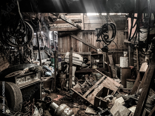 Photos The hoarders shed
