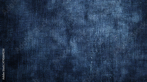 Royal blue denim fabric texture seamless.