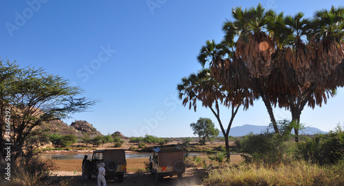 landscape Ngiro River im Shaba & Samburu Nationalpark photo