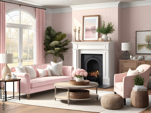 French Finery: Farmhouse Warmth Meets Modern Living Elegance