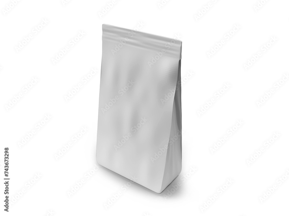 Pouch Bag Packaging Mockup 3D Illustration Mockup Scene Pouch Bag Packaging Mockup 3D Illustration Mockup Scene