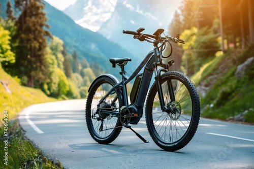 Electric Bike Ride Through Austria's Picturesque photo