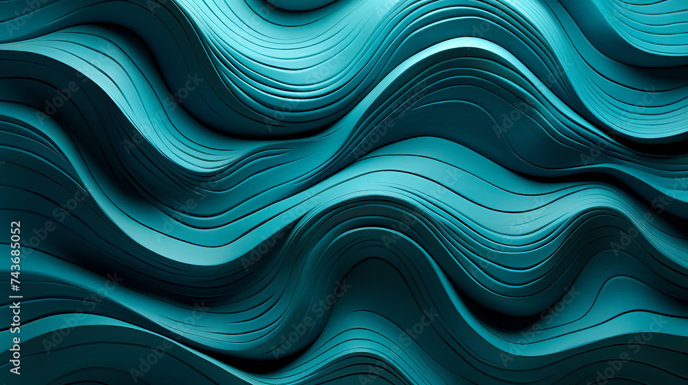 Soothing Blue Waves Abstract Pattern, Ideal for Modern Backgrounds, created with Generative AI technology Soothing Blue Waves Abstract Pattern, Ideal for Modern Backgrounds, created with Generative AI technology