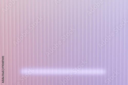 Blurry Pink and Purple Fluted glass Background. 3D rengering