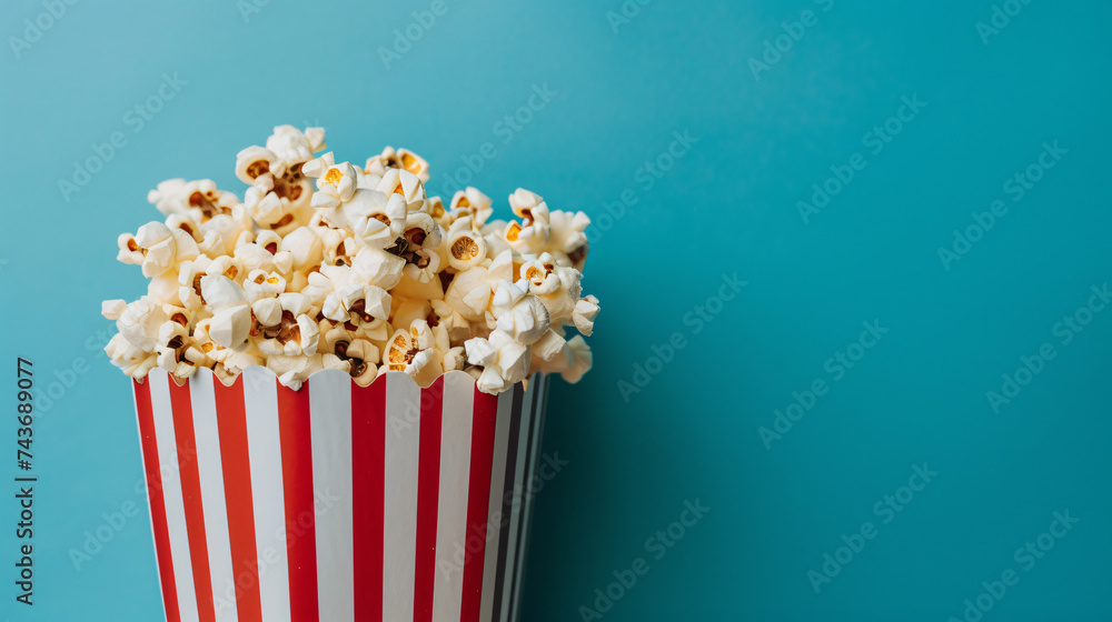 Delectable Popcorn in a Cinema Popcorn