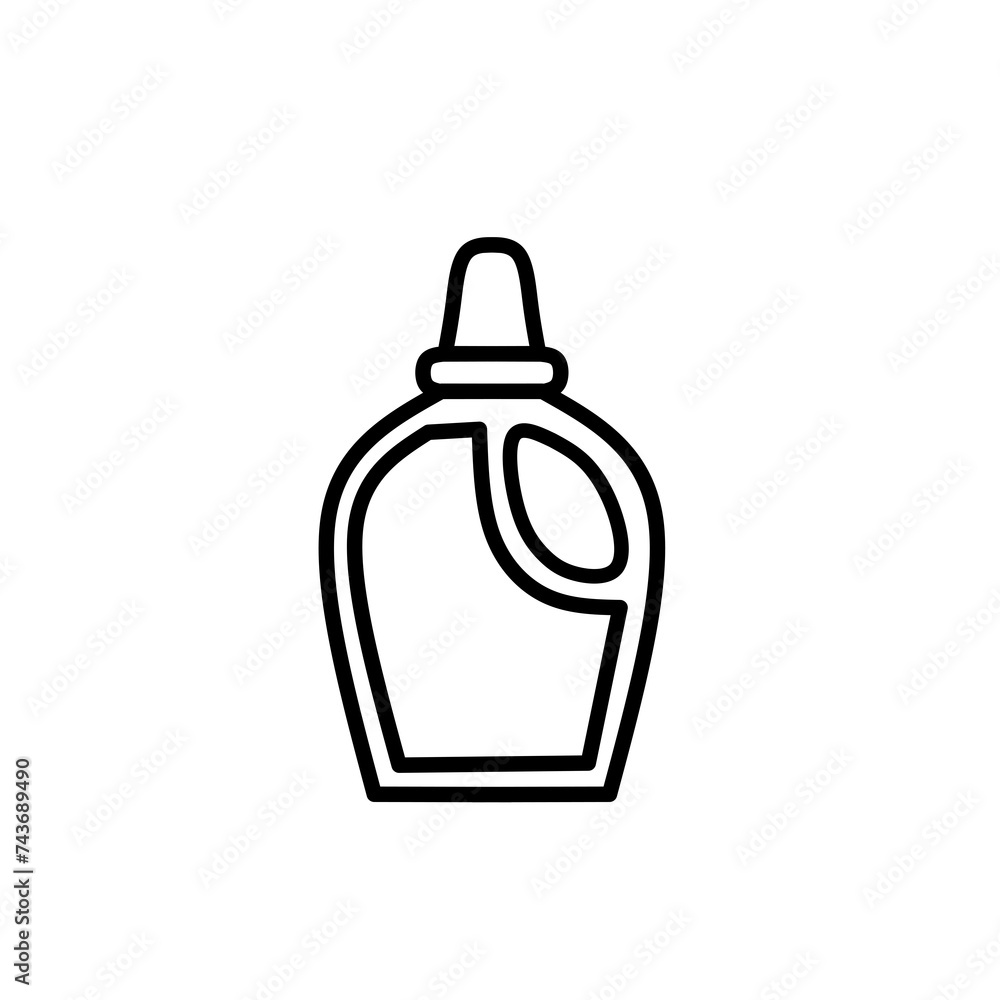 Detergen icon design illustration Detergen icon design illustration