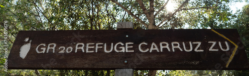 Hike in Bonifatu to the Spasimata footbridge in Corsica photo