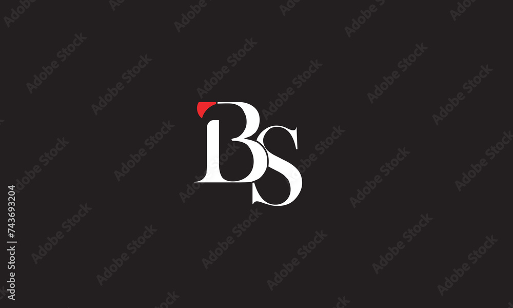 BS, SB , B , S , Abstract Letters Logo Monogram BS, SB , B , S , Abstract Letters Logo Monogram