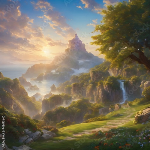 Heaven Landscape Background Very Cool