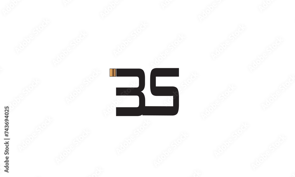 BS, SB , B , S , Abstract Letters Logo Monogram BS, SB , B , S , Abstract Letters Logo Monogram