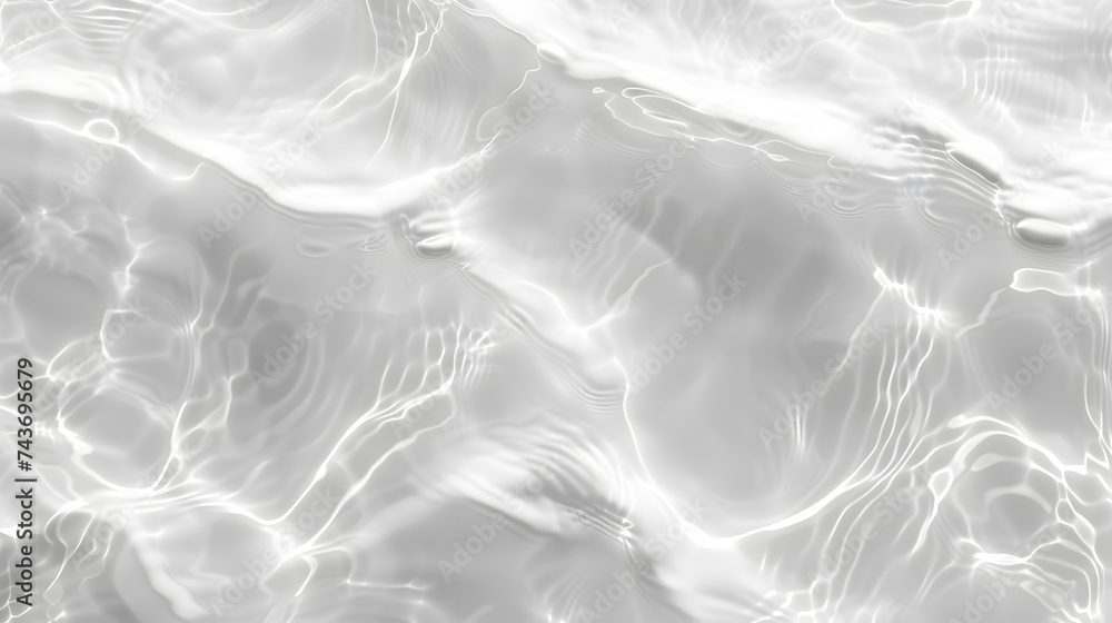 white wave abstract or rippled water texture background - obrazy, fototapety, plakaty 