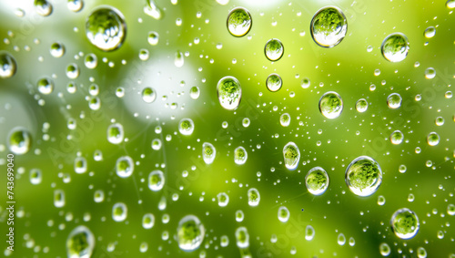 A close-up of raindrops on a window, representing the melancholy and isolation often associated with depression