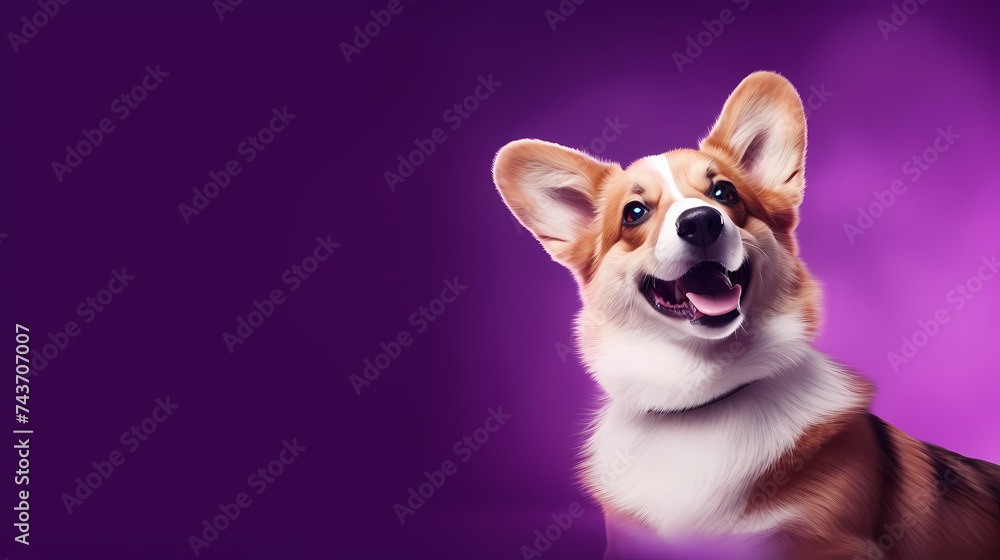 Cute dog portrait