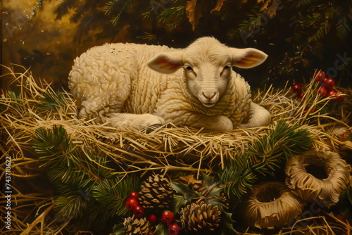 The of little lamb God Christmas