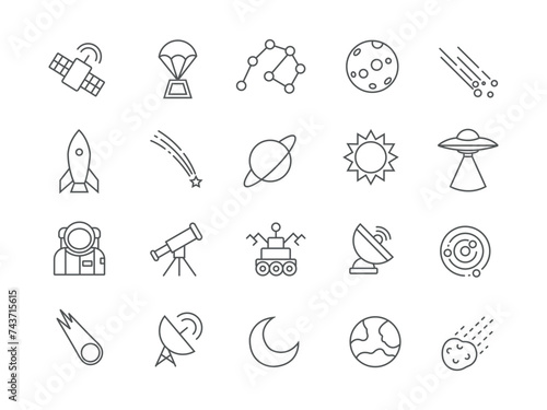 Space icons