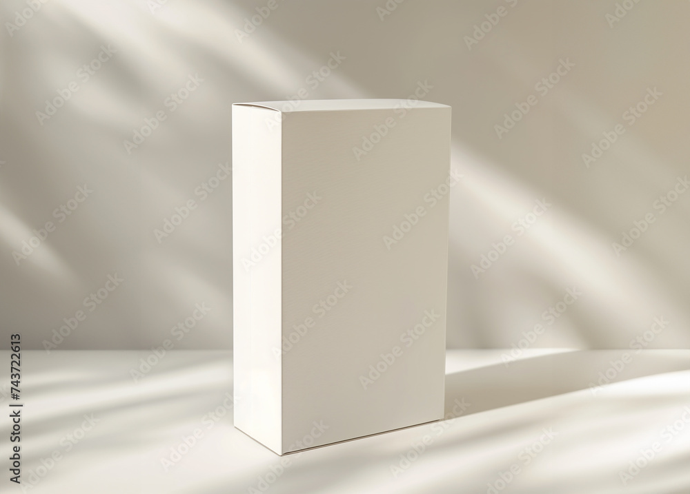 white packaging mockup on a light background white packaging mockup on a light background
