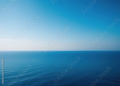 seascape background. sea and sky meet on the horizon. delicate blue color © Ирина Самойлова