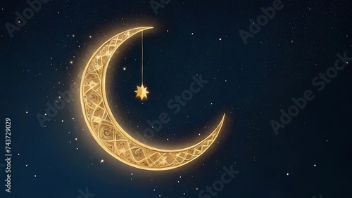 moon and stars 
Crescent of Ramadan
هلال رمضان