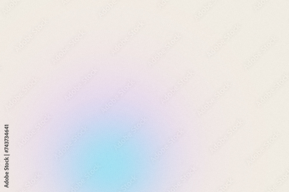 Digital noise gradient. Nostalgia, vintage, retro 60s, 70s, 80s style. Abstract lo-fi background. Retro wave, synthwave. Wall, wallpaper, template, print. Minimal, minimalist. Blue, purple beige color - obrazy, fototapety, plakaty 