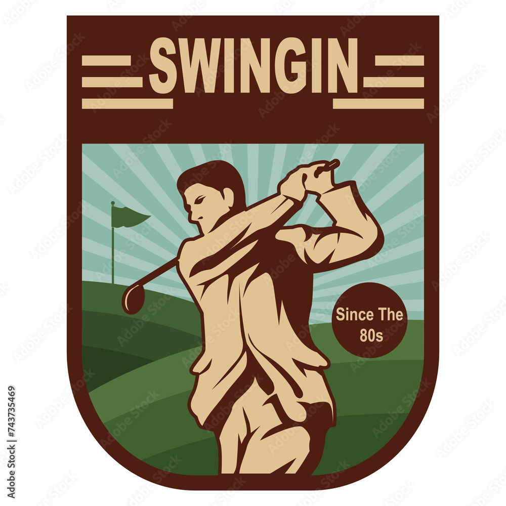 Obraz premium retro 90s 70s sublimation design