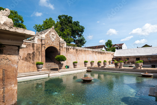 Taman Sari Water Castle, also known as Taman Sari, is the site of a former royal garden of the Sultanate of Yogyakarta.